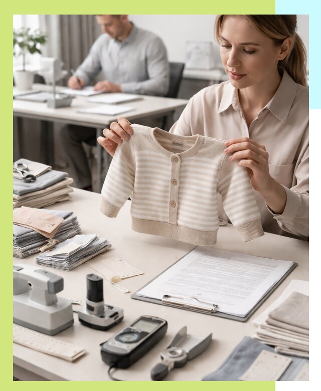 Сертификация детской одежды и текстильных изделий в Аксае