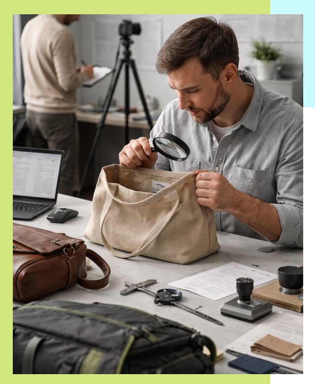 Сертификация сумок в Аксае, оформление и получение сертификатов