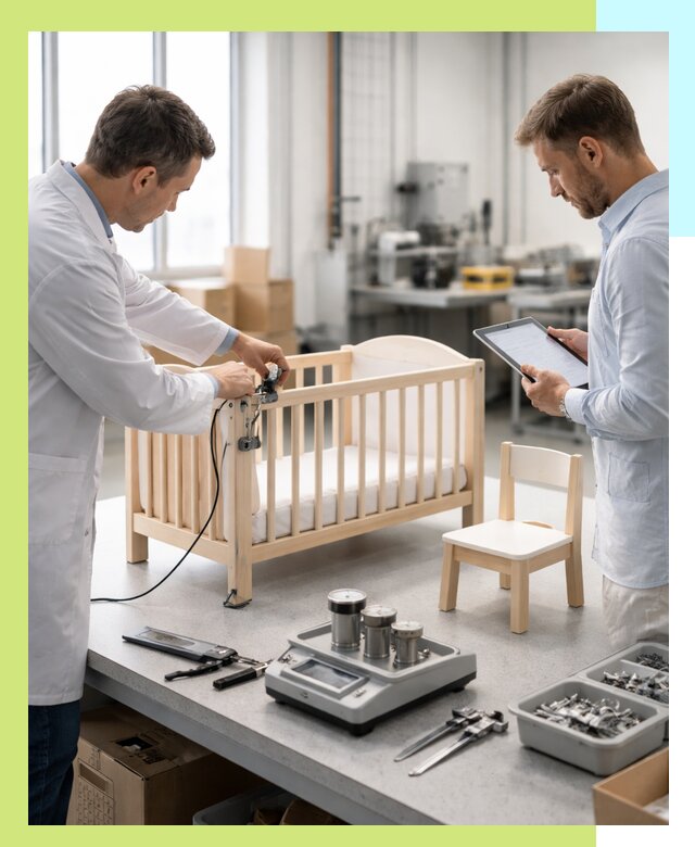 Сертификация детской мебели и проверка безопасности в Аксае