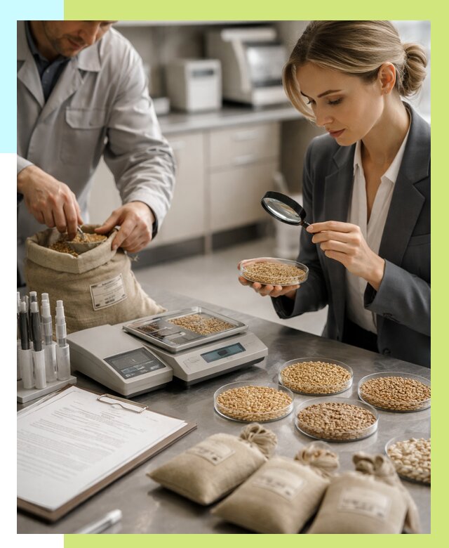 Сертификация зерна в Аксае по цене от 15236 р. | Алешин-Акс