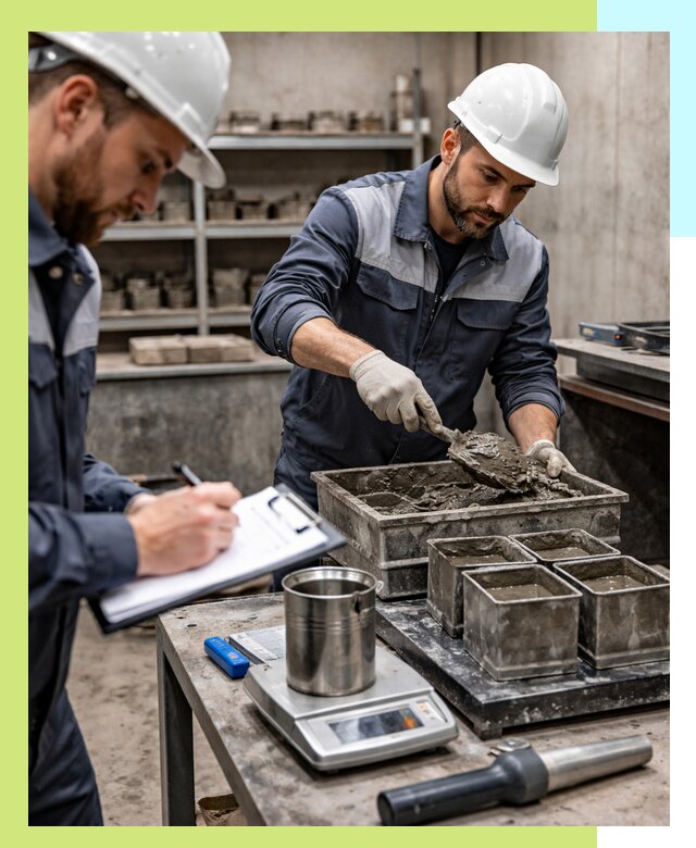 Сертификация качества и соответствия бетона в Аксае