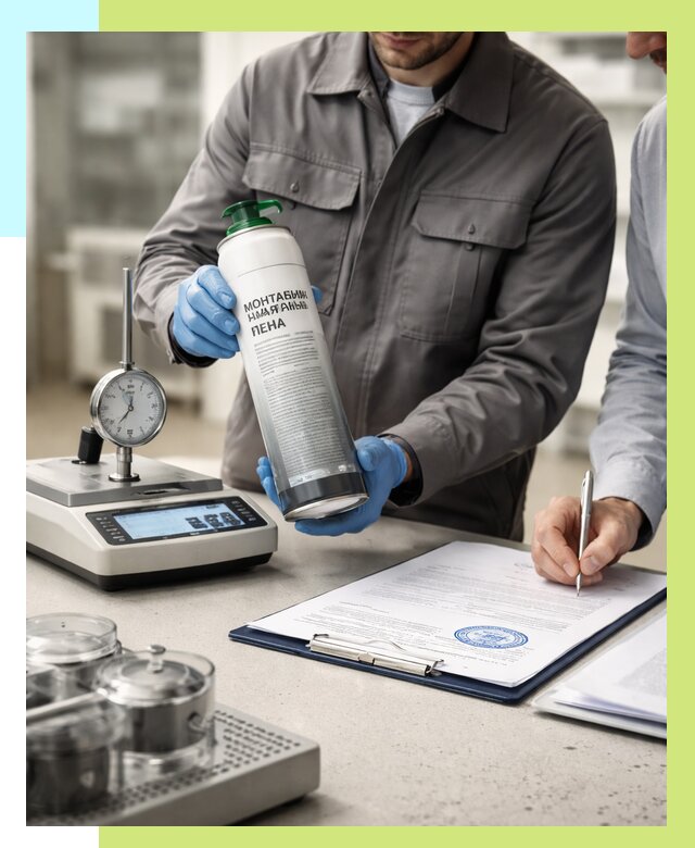 Сертификация монтажной пены в Аксае от 15236 р. | Алешин-Акс