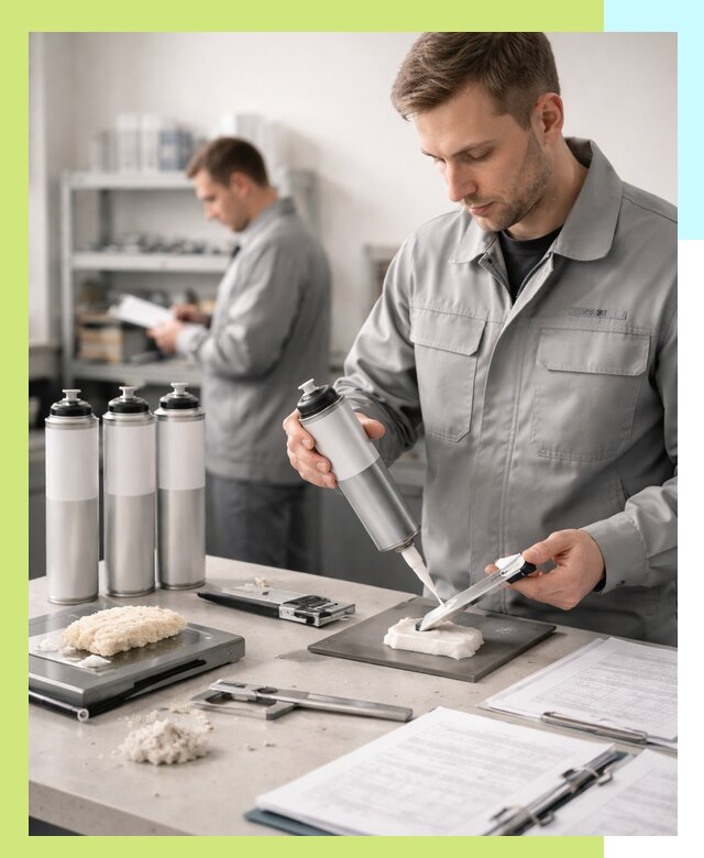 Сертификация монтажной пены и соответствие стандартам в Аксае