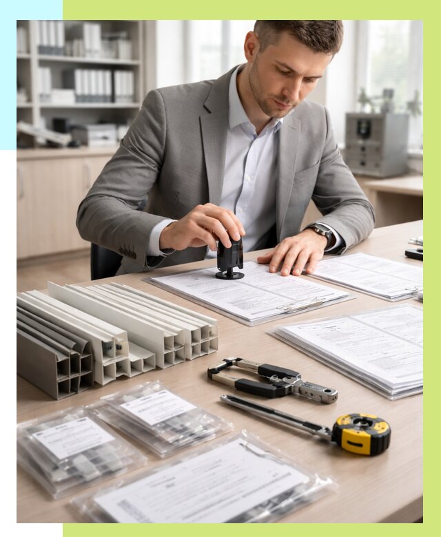 Сертификация ПВХ продукции в Аксае от 8633 р., Алешин-Акс