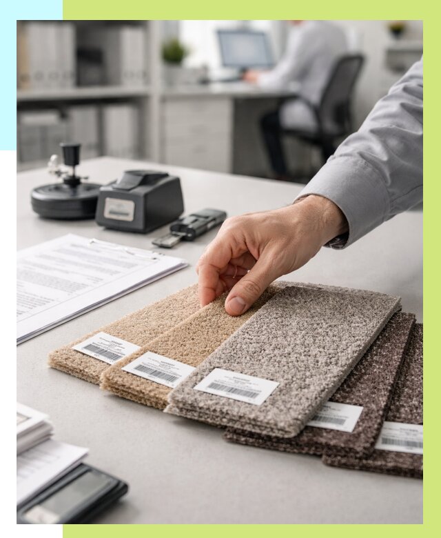 Сертификация ковролина в Аксае от 15236 р., Алешин-Акс