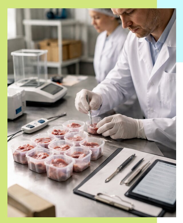 Комплексная сертификация мяса и мясной продукции в Аксае