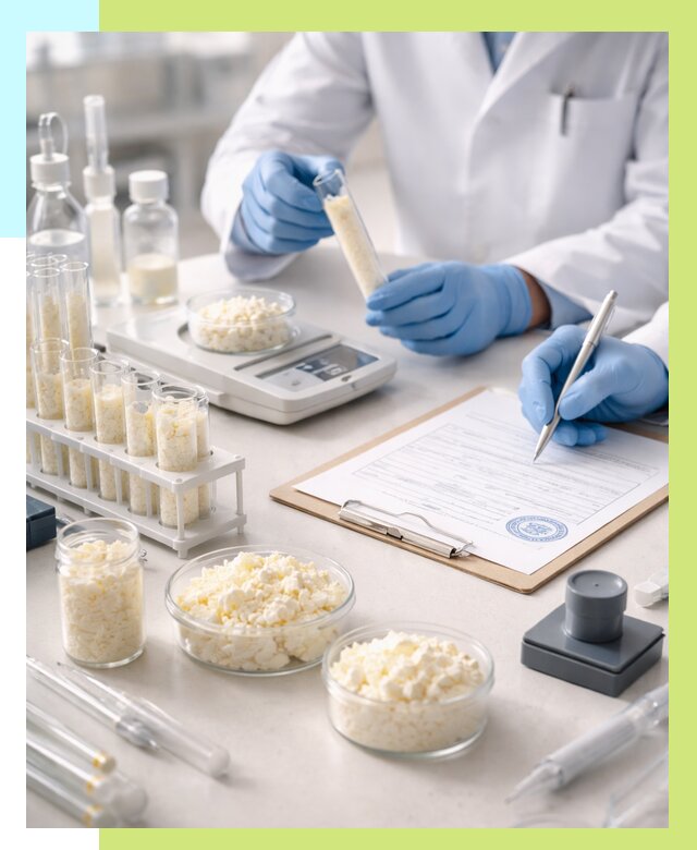 Сертификация творога в Аксае от 12188 р. под ключ | Алешин-Акс