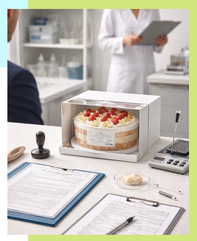 Сертификация тортов в Аксае от 9141 р. заказать | Алешин-Акс