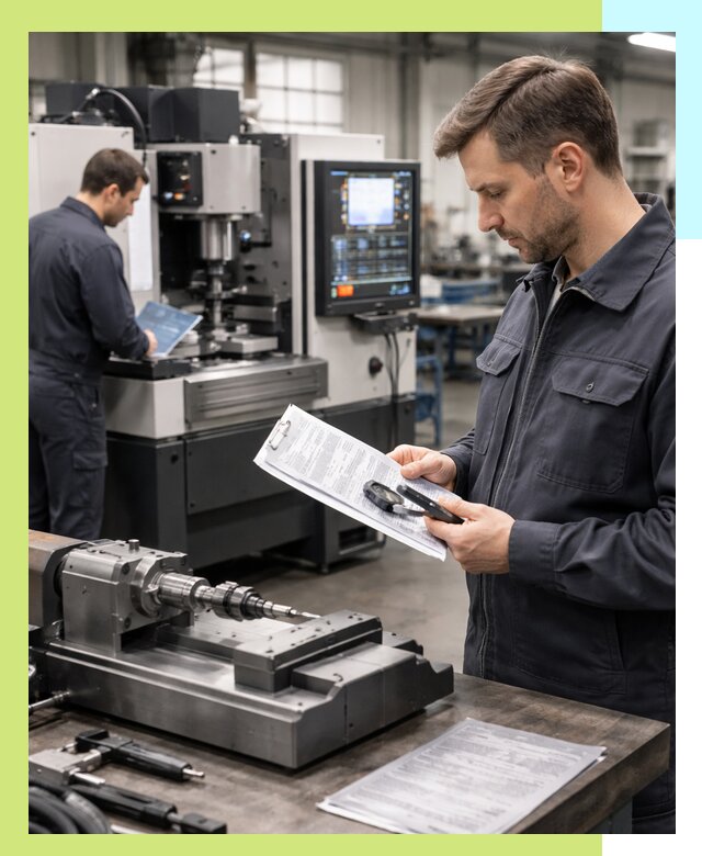 Сертификация станков: оформление документов и испытания в Аксае