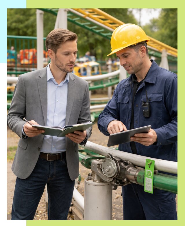 Сертификация аттракционов в Аксае от 45707 р. | Алешин-Акс