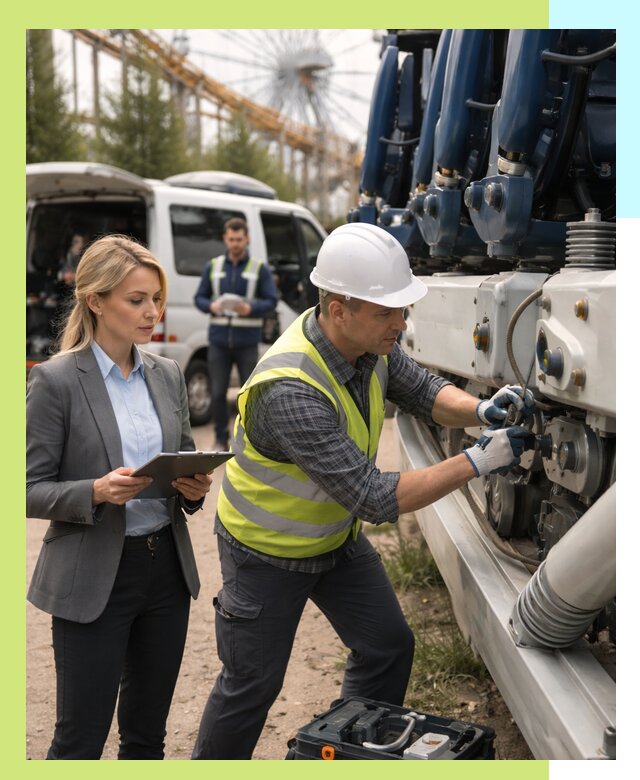 Сертификация аттракционов и проверка безопасности в Аксае