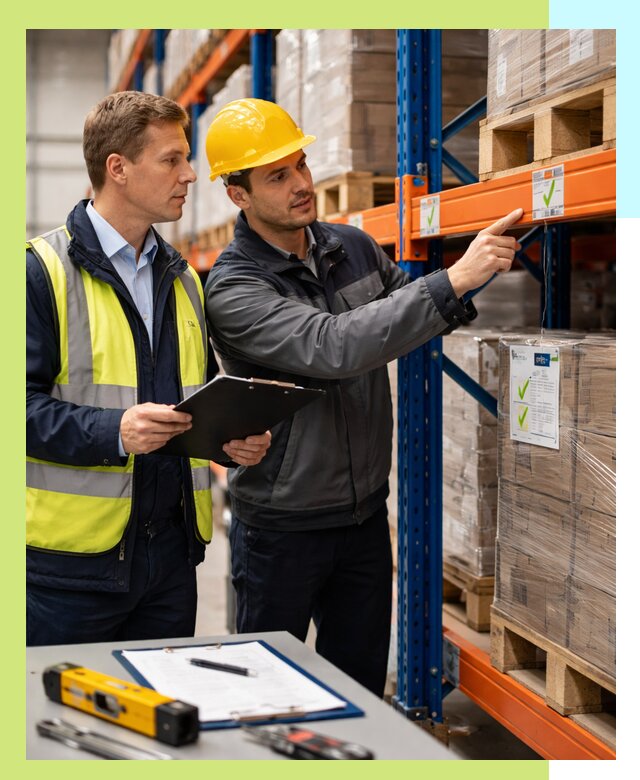 Сертификация стеллажей и складского оборудования в Аксае