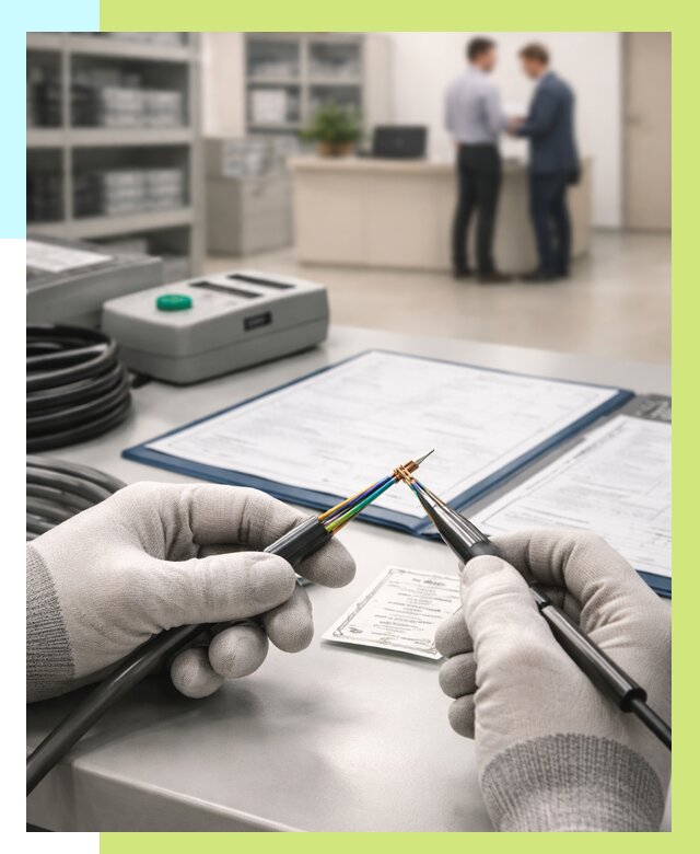 Сертификация провода в Аксае от 18283 р. в Алешин-Акс