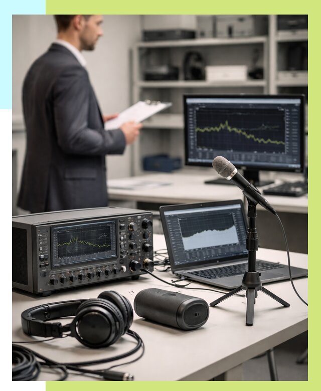 Сертификация аудиотехники в Аксае от 15236 р., Алешин-Акс