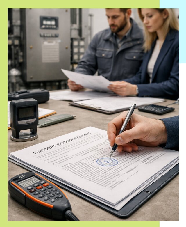 Оформление паспорта эксплуатации оборудования в Аксае