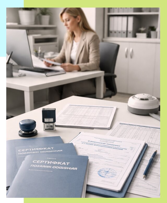 Сертификаты пожарной безопасности в Аксае от 15236 р. | Алешин-Акс