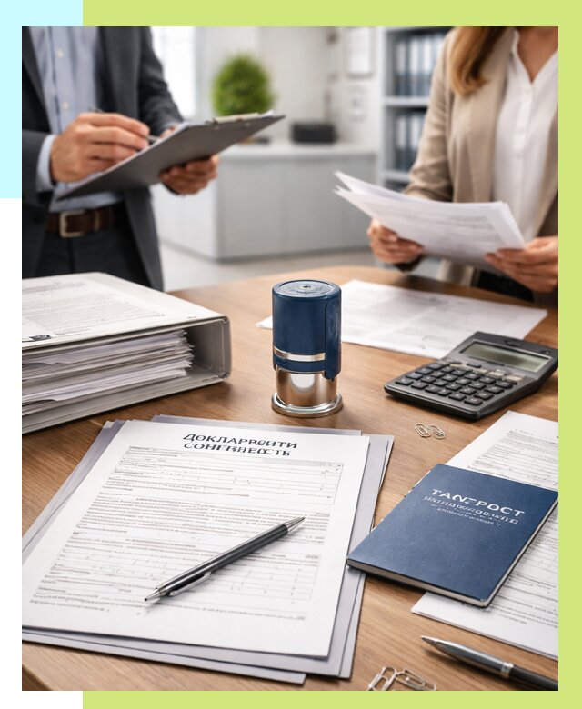 Декларация соответствия ТР ТС в Аксае от 8126 р., Алешин-Акс