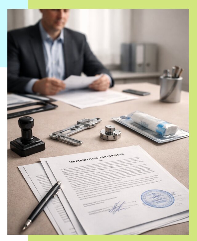 Экспертное заключение на продукцию в Аксае от 8633 р. | Алешин-Акс