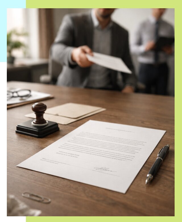 Отказное письмо по сертификации в Аксае от 3555 р. | Алешин-Акс