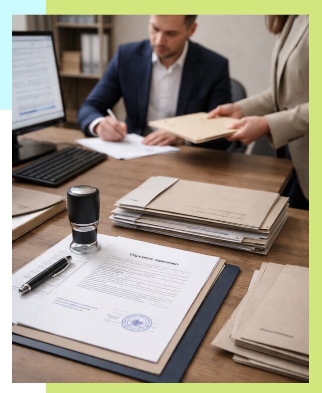 Отказное письмо для таможни в Аксае от 3047 р, Алешин-Акс