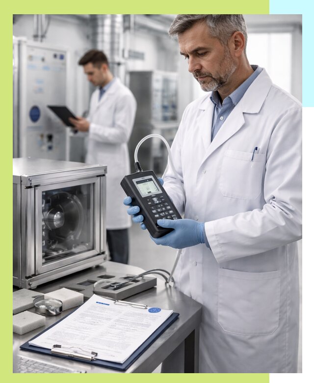 Оформление озонового заключения для продукции и оборудования в Аксае