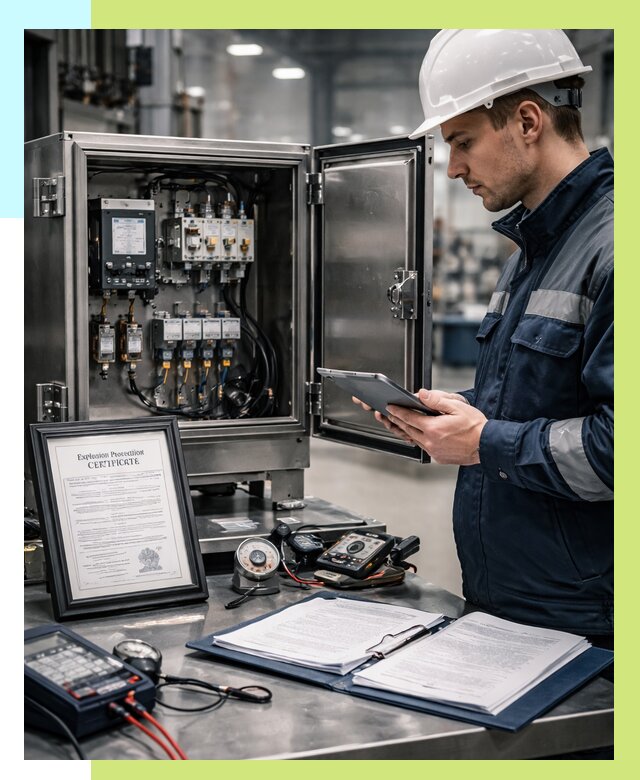 Сертификат взрывозащиты в Аксае от 45707 р. | Алешин-Акс