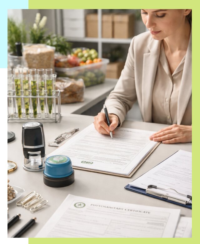 Фитосанитарный сертификат оформить в Аксае от 4571 р. | Алешин-Акс