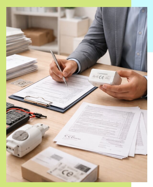 Получение CE сертификата соответствия продукции в Аксае