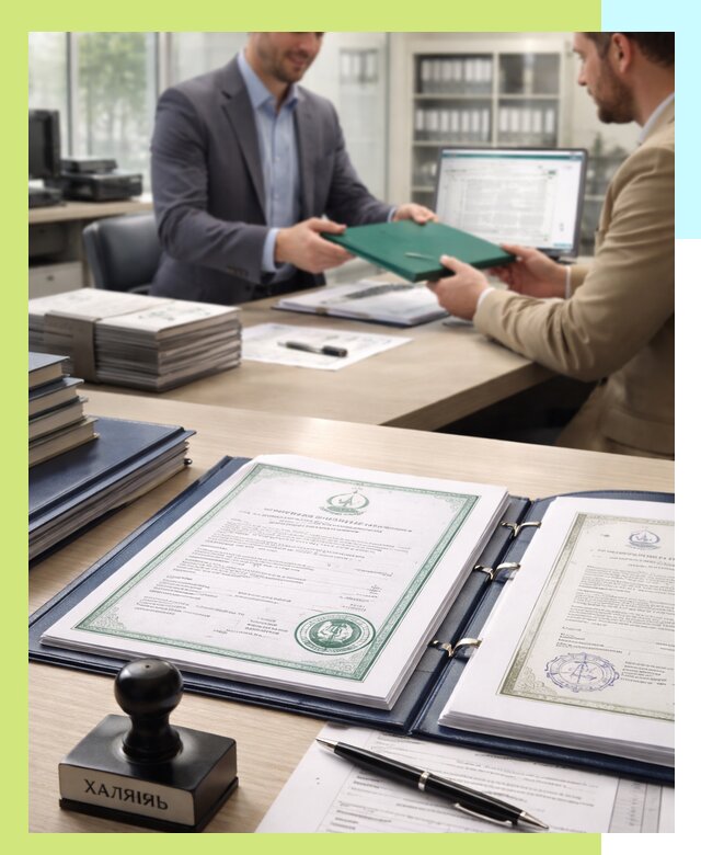 Выдача Халяль сертификата для продукции и услуг в Аксае
