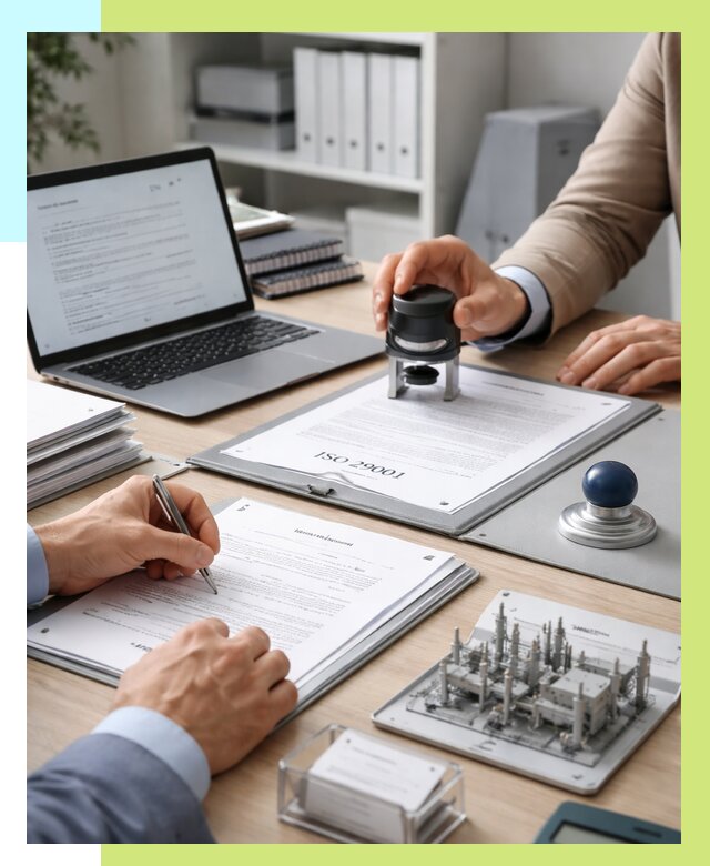 Сертификат ISO 29001 в Аксае под ключ от 76178 р. | Алешин-Акс